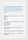 NOCTI Culinary  Exams  &vert;&vert; Most Recent Exams 2026-2027