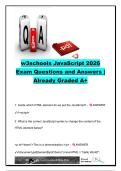 JAVASCRIPT EXAM COMPLETE PACKAGE DEAL
