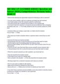 NRF RISE UP CUSTOMER SERVICE Question and&NewLine;Answer 2026 &vert; Comprehensive Revision Notes &vert;&NewLine;Grade A&plus;&NewLine;