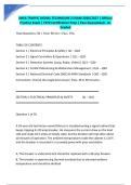 IMSA TRAFFIC SIGNAL TECHNICIAN 2 EXAM 2026&sol;2027 &vert; Official Practice Exam &vert; TST2 Certification Prep &vert; Pass Guaranteed - A&plus; Graded&NewLine;&NewLine;