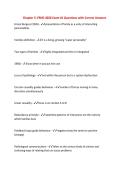 Chapter 5&colon; FRHD 4020 Exam &num;1 Questions with Correct Answers