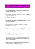 ICC &lpar;EC&rpar; Soils Actual Exam Study Questions &NewLine;with 100&percnt; Verified Answers &vert; Latest Edition 
