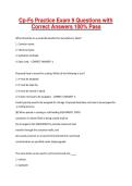 Cp-Fs Practice Exam 9 Questions with Correct Answers 100&percnt; Pass