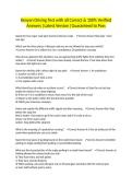 Kenyan Driving Test with all Correct & 100&percnt; Verified Answers &vert;Latest Version &vert;Guaranteed to Pass