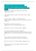 phlebotomy latest 2026 &vert; 2027 package deal Questions and Answers All Verified