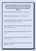 Nevada State Barber Board Actual Exam Newest 2026 Complete 200 Questions and Correct Detailed Answers