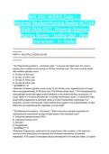 NUR 202&sol; NUR202 Exam 1 &ndash; Maternal-Newborn Nursing Review ACTUAL EXAM 2026&sol;2027 &vert; Maternal-Newborn Nursing Review &vert; Verified Q&A &vert; Pass Guaranteed - A&plus; Graded