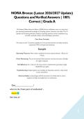 ORA Study Guide Compilation BUNDLE &lpar;Latest 2026&sol;2027 Update&rpar; Questions and Verified Answers &vert; 100&percnt; Correct &vert; Grade A