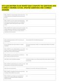 ISYE 6644 MIDTERM EXAM NEWEST 2024 COMPLETE 100 QUESTIONS AND &NewLine;CORRECT ANSWERS ACTUAL UPDATED QUESTIONS AND CORRECT &NewLine;ANSWERS 