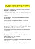 EDLT General Knowledge Test with all Correct & 100&percnt; Verified Answers &vert;Latest Version &vert;Already Graded A&plus;