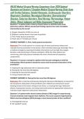 RELIAS Medical-Surgical Nursing Competency Exam 2026 Updated Questions and Answers &vert; Complete Medical-Surgical Nursing Study Guide with Verified Solutions&comma; Detailed Rationales&comma; Cardiovascular Disorders&comma; Respiratory Conditions&comma; Neurological Disorders&comma; Gast