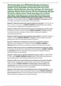 Florida Cosmetology Exam 2026 Updated Questions and Answers &vert; Complete Florida Cosmetology Licensing Study Guide with Verified Solutions&comma; Detailed Rationales&comma; Haircutting Techniques&comma; Hair Coloring and Lightening&comma; Chemical Texture Services&comma; Skin Care Funda