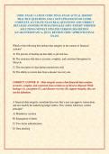 CFDIC EXAM &sol; LATEST CFDIC FINAL EXAM ACTUAL 2026&sol;2027 PRACTICE QUESTIONS AND A NEW UPDATED STUDY GUIDE COMPLETE ACCURATE EXAM REAL QUESTIONS AND CORRECT DETAILED ANSWERS WITH RATIONALES &lpar;100&percnt; EXPERT VERIFIED SOLUTIONS&rpar; NEWEST UPDATED VERSION 2026 EDITION 