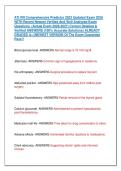 ATI RN Comprehensive Predictor 2023 Updated Exam 2026 &NewLine;WITH Recent Newest Verified And Well Analyzed Exam &NewLine;Questions  &lpar;Actual Exam 2026-2027&rpar; Correct Detailed & &NewLine;Verified ANSWERS &lpar;100&percnt; Accurate Solutions&rpar; ALREADY &NewLine;GRADED A&plus;&vert;&vert;NEWEST VERSION Of The Exam