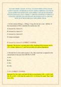 ACS GEN CHEM 2 EXAM &sol; ACTUAL ACS GEN CHEM 2 FINAL EXAM LATEST 2026&sol;2027 TESTBANK & STUDY GUIDE COMPLETE ACCURATE EXAM APPROVED QUESTIONS AND CORRECT DETAILED ANSWERS WITH RATIONALES &lpar;100&percnt; CORRECT VERIFIED ANSWERS&rpar; CURRENTLY UPDATED VERSION 2026 EDITION &vert;G