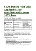 2026&sol;2027 South Dakota Field Crop Applicators Exam &ndash; 20&plus; High-Yield Practice Questions & Detailed Rationales