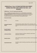 COMSAE Phase 1 Form 113 EXAM QUESTIONS AND CORRECT VERIFIED SOLUTIONS LATEST UPDATE THIS YEAR &ndash; JUST RELEASED&period;pdf&NewLine;&NewLine;