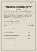COMSAE Phase 1 Form 115 ACTUAL EXAM QUESTIONS AND CORRECT VERIFIED SOLUTIONS LATEST UPDATE THIS YEAR &ndash; JUST RELEASED&period;pdf&NewLine;&NewLine;