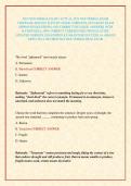 NLN NEX VERBAL EXAM &sol; ACTUAL NLN NEX VERBAL EXAM TESTBANK 2026&sol;2027 & STUDY GUIDE COMPLETE ACCURATE EXAM APPROVED QUESTIONS AND CORRECT DETAILED ANSWERS WITH RATIONALES &lpar;100&percnt; CORRECT VERIFIED SOLUTIONS&rpar; LATEST UPDATED VERSION 2026 EDITION &vert;GUARANTEED SUCC