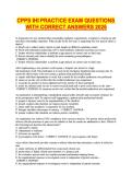 CPPS IHI PRACTICE EXAM QUESTIONS WITH CORRECT ANSWERS 2025&period;
