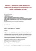 AACN ACNPC-AG AGACNP Certification Exam 2026&sol;2027 &ndash; Complete Exam-Style Questions with Detailed Rationales &vert; 100&percnt; Verified &ndash; Pass Guaranteed &ndash; A&plus; Graded
