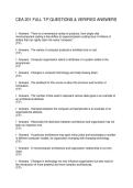 CEA 201 FULL T F QUESTIONS & VERIFIED ANSWERS