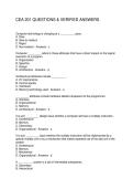 CEA 201 QUESTIONS & VERIFIED ANSWERS