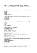CEA201 - CHAPTER 3&colon; A TOP LEVEL VIEW OF &NewLine;COMPUTER FUNCTION AND INTERCONNECTION 