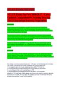 NCLEX Exam Preview &vert; Accurate Questions with Complete Solutions &vert; Updated RN Exam Preparation