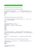 NSC 209 Exam 2 &vert;&vert; Solved Accurately 100&percnt;&period;