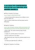 G-202 EXAM TWO COMPREHENSIVE&NewLine;EVALUATION 2026 QUESTIONS WITH&NewLine;ANSWERS GRADED A&plus;