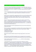 NSC EXAM 3 Actual Sports Exam &vert;&vert; A&plus; Certified&period;