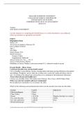 NUR 3275 Final Child Assessment Assignment &vert; Complete Pediatric Health History & Physical Assessment &vert; 100&percnt; Complete &vert; 2026 Updated&period;