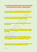 ITIL 4 DION Exam 2026&vert;2027 Questions with Detailed Verified &NewLine;Answers &lpar;100&percnt; Correct Answers&rpar; &vert; Already Graded A&plus; 