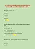 DRE Final Exam 2026&vert;2027 Questions with Detailed Verified &NewLine;Answers &lpar;100&percnt; Correct Answers&rpar; &vert; Already Graded A&plus;