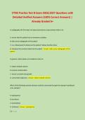 VTNE Practice Test B Exam 2026&vert;2027 Questions with &NewLine;Detailed Verified Answers &lpar;100&percnt; Correct Answers&rpar; &vert; &NewLine;Already Graded A&plus;