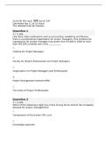 QM 6655 Midterm Exam &vert; Questions and Answers &vert; 2026 Update &vert; 100&percnt; Correct&period;