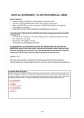 CHEM 162 Experiment &num;5&colon; Spectrochemical Series complete solution