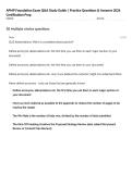 APMP Foundation Exam Q&A Study Guide &vert; Practice Questions & Answers 2026 Certification Prep