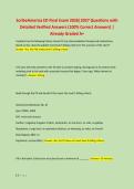ScribeAmerica ED Final Exam 2026&vert;2027 Questions with &NewLine;Detailed Verified Answers &lpar;100&percnt; Correct Answers&rpar; &vert; &NewLine;Already Graded A&plus;