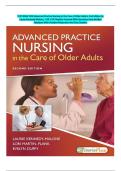 Full TEST BANK FOR Advanced Practice Nursing in the Care of Older Adults&comma; 2nd Edition by Laurie Kennedy-Malone&comma;&vert;All 1-23 Chapters Covered With Questions And Verified Solutions With Rationales And Case Study&period;&NewLine;