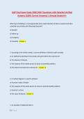 HAP Final Exam Study 2026&vert;2027 Questions with Detailed Verified &NewLine;Answers &lpar;100&percnt; Correct Answers&rpar; &vert; Already Graded A&plus;