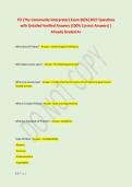 TCI &lpar;The Community Interpreter&rpar; Exam 2026&vert;2027 Questions &NewLine;with Detailed Verified Answers &lpar;100&percnt; Correct Answers&rpar; &vert; &NewLine;Already Graded A&plus;