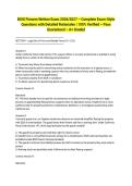BSIS Firearm Written Exam 2026&sol;2027 &ndash; Complete Exam-Style Questions with Detailed Rationales &vert; 100&percnt; Verified &ndash; Pass Guaranteed &ndash; A&plus; Graded