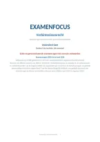 Examenfocus Verbintenissenrecht &vert; UGent