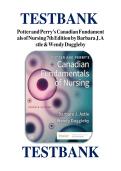 Test Bank for Potter and Perry's Canadian Fundamentals of Nursing&comma; 7th Edition by Barbara J&period; Astle and Wendy Duggleby &ndash; 48 Chapters complete