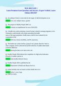 NUR 208 Exam 3&NewLine;Latest Premium Exam Questions and Answers &vert; Expert Verified &vert; Latest&NewLine;Edition 2026&sol;2027