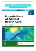 TEST BANK FOR Foundations of Mental Health Care 8th Edition by Michelle Morrison-Valfre &vert; All 1-33 Chapters Covered With Questions And Verified Solutions With Detailed Rationales And Case Studies&period;