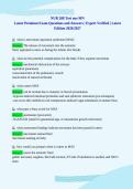 NUR 208 Test one MN&NewLine;Latest Premium Exam Questions and Answers &vert; Expert Verified &vert; Latest&NewLine;Edition 2026&sol;2027