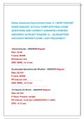Relias Advanced Dysrhythmia Exam A &vert;&vert; MOST RECENT &NewLine;EXAM 2026&vert;2027 ACTUAL COMPLETE REAL EXAM  &NewLine;QUESTIONS AND CORRECT ANSWERS &lpar;VERIFIED &NewLine;ANSWERS&rpar; ALREADY GRADED A&plus; &vert; GUARANTEED &NewLine;SUCCESS&excl;&excl; NEWEST EXAM &vert; JUST RELEASED&excl;&excl;